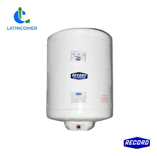 Calentador Eléctrico Record (50 Litros) Blanco