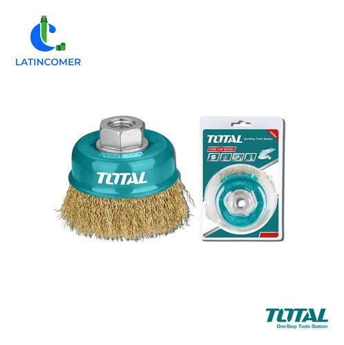 Cepillo 3 X5/8 Acero Latonado - Total
