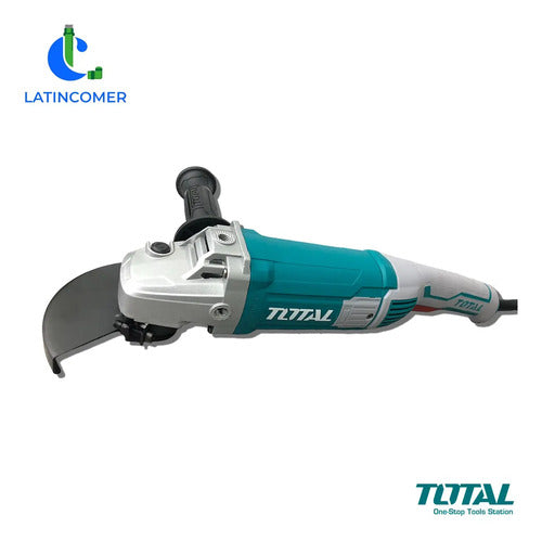 Esmeril Angular De 7 Pulgadas - 2000w 8450 Rpm Total Verde