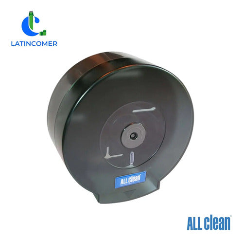 Dispensador De Papel Higiénico 9 Pulgadas - Negro
