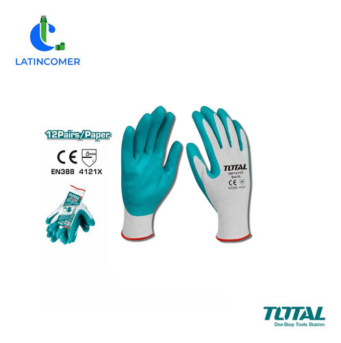 Guantes De Seguridad Nitrilo 10 (xl) - Total