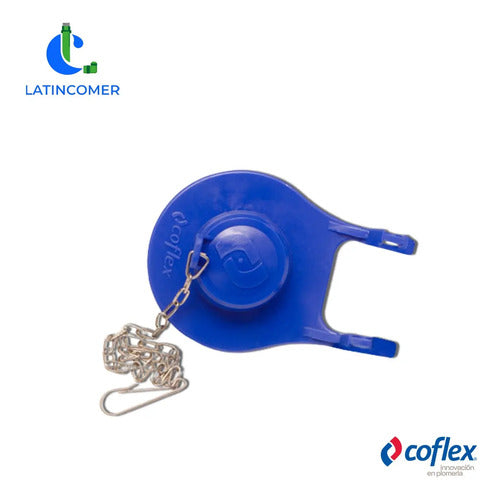 Chapaleta Flapper C/cadena 2p Azul