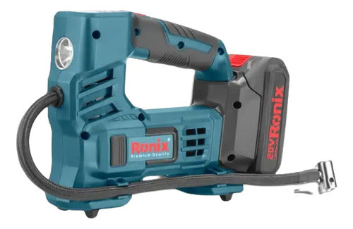 Mini Compresor Inalámbrico De 20 V Y 10,35 Bar