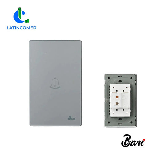 Bari Serie Grigio - Interruptor Timbre Serie
