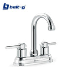 Grifo Lavamanos Pico Cisne Oval Set Cromado - Gri-0755