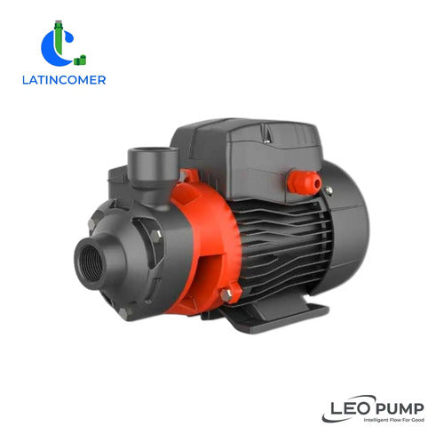 Bomba De Agua 1/2 Hp Leo Periferica Negro 60hz Monofásica
