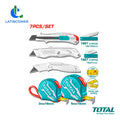 Juego De Cinta Metrica 3-5 Mtsx Y Exactos 18mm - Total