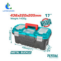 Caja De Herramientas Total 17 Pulgadas
