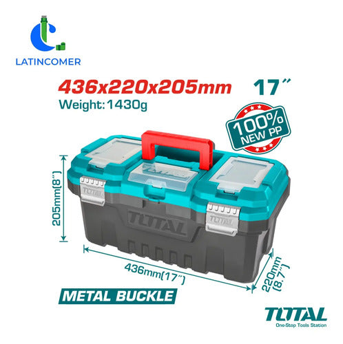 Caja De Herramientas Total 17 Pulgadas