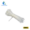 Tirraje Plastico Blanco 3.5x200mm 50pzas Blanco