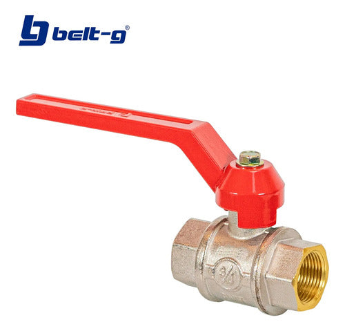 Llave De Bola Cromada Pesada 3/4 ... Blue. Gri-0978