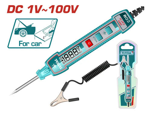 Probador De Circuito Eléctrico Automotriz Dc 1-100v 2700mm