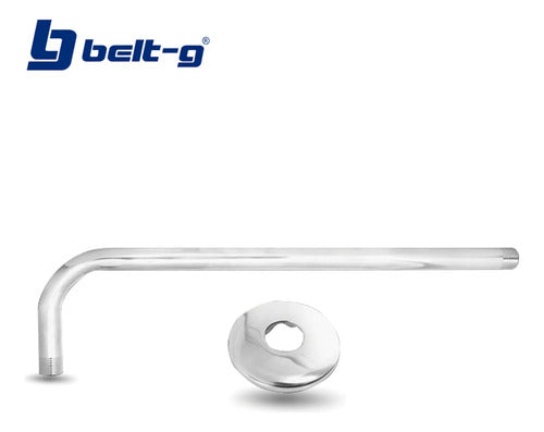 Tubo Largo Para Regadera 1/2 X 90°. Gri-0122