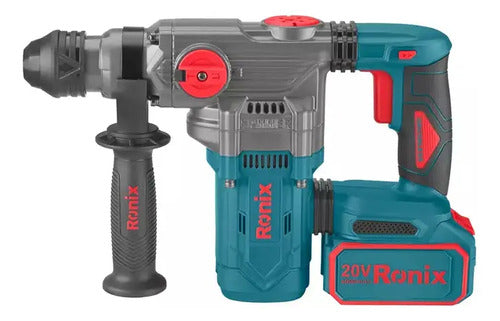 Rotomartillo Inalambrico 20v Ronix Azul Petróleo
