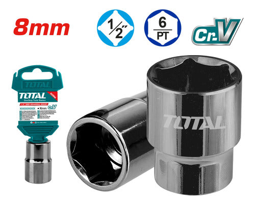 Dado Hexagonal 1/2 X 8mm Total