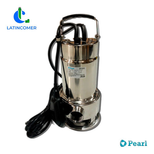 Bomba Sumergible Pearl 1 Hp 110v Plateado