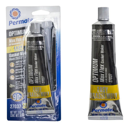 Optimum Black Rtv Silicone 27037 Permatex
