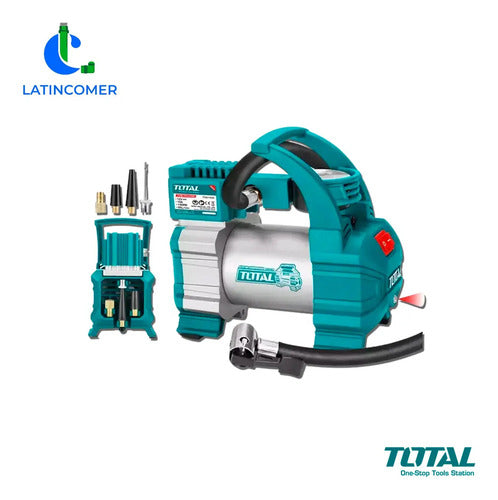 Compresor De Aire Automático Dc 12v Corriente 10a Presi Turquesa