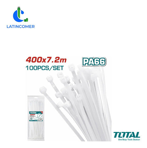 Abrazaderas Plásticas (tirrap) - Total Blanco
