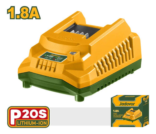 Cargador De Baterías 20v 1,8a Jadever