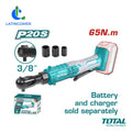 Rachet Inalámbrico 20v Total Azul Petróleo 60 Hz