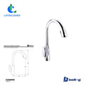 Grifo Fregadero Monomando Glow Extensible. Gri-1539 Plateado Brillante