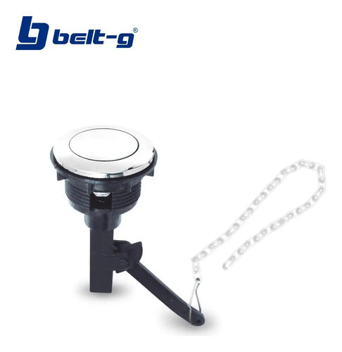 Balancin Para Poceta Push Bottom (uso En Tapa Tanque) Plateado