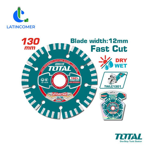 Disco De Corte Diamante 5x12mm Turquesa