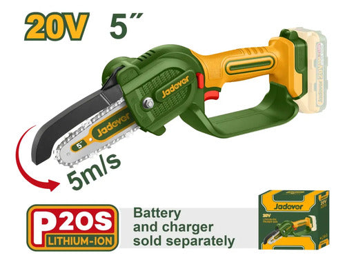 Sierra Podadora Inalambrica 20v 6'' Jadever