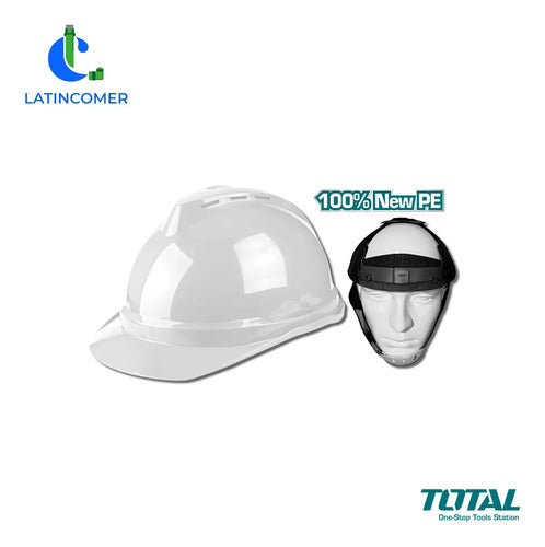 Casco De Seguridad - Color Blanco - Total Blanco
