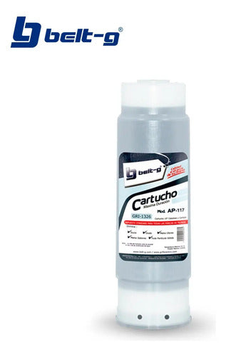 Cartucho 10 Celulosa Y Carbon Ap-117. Gri-1326 Gris