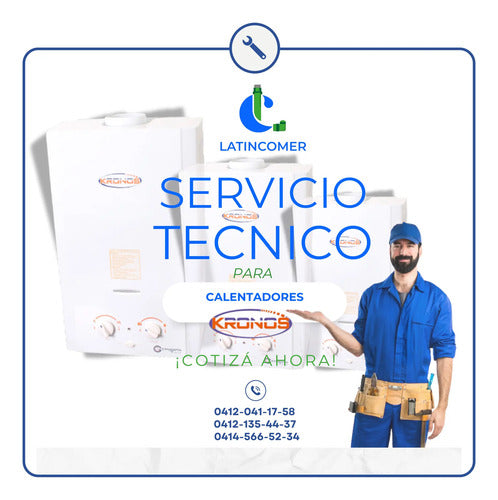 Servicio Técnico Para Calentadores - Kronos