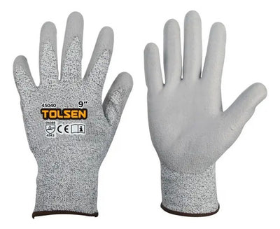 Guantes De Soldadura 14 Tolsen Gris