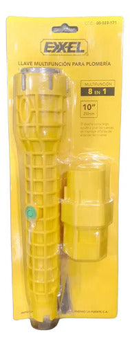 Llave Multiusos 10'' 8 En 1 Exxel