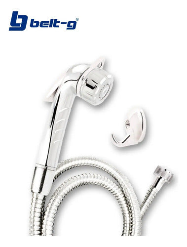 Ducha Telefono Italy Con Arresto Cromada. Gri-0645