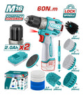 Taladro Inalámbrico C/accesorios 16v Total