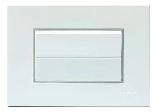 Interruptor Sencillo Blanco E Blanco