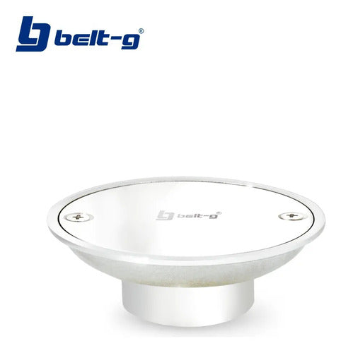 Rejilla Ciega Con Cuello Cromada Para Tubo 2 . Gri-0715