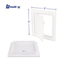 Tapa Registro Plastica Pared 6 X 6 - Gri-1195