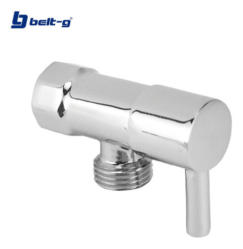 Llave De Arresto 1/2 X 1/2 M/h Acero Inoxidable Hat