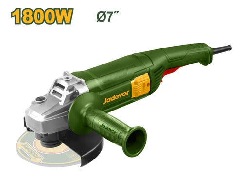 Esmeril Angular De 1800w 7-5/8 Jadever