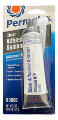 Clear Rtv Silicone Adhesiv 80050 Permatex