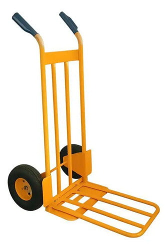 Carretilla De Mano Pesada Hoteche Amarillo