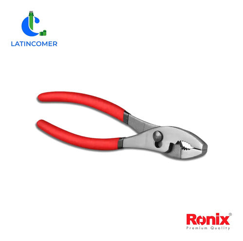 Alicate Mecánico Combinación 10 Ronix Articulado Deslizante