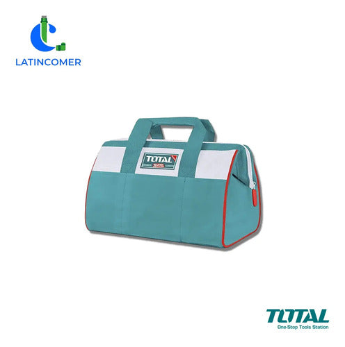Bolso De Herramientas De 13 Pulgadas Azul Petróleo Rayas