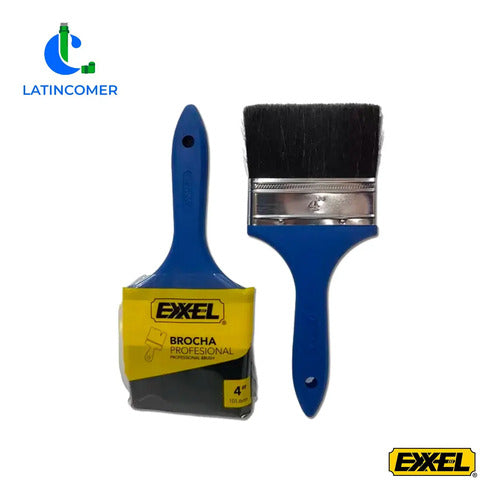 Brocha Exxel 11-006 Cerda Plástico - 4