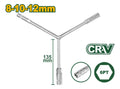Llave Tipo Y 8mm-10mm-2mm Jadever Gris