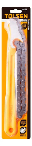 Llave De Cadena De 9 (industrial) Tolsen Amarillo