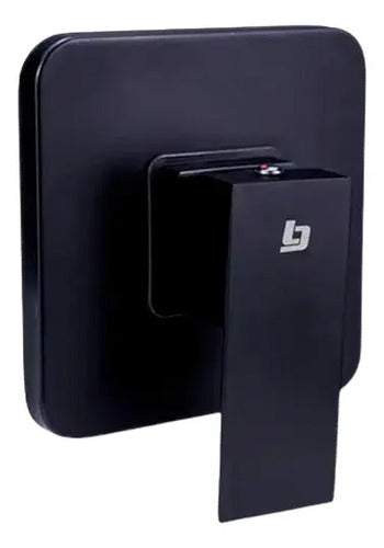 Grifo Ducha Monomando Square Black.. Gri-1616