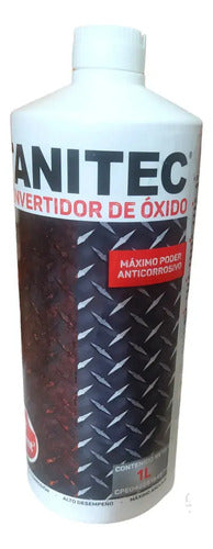 Tanitec Convertidor De Oxido 1 Litro Blanco